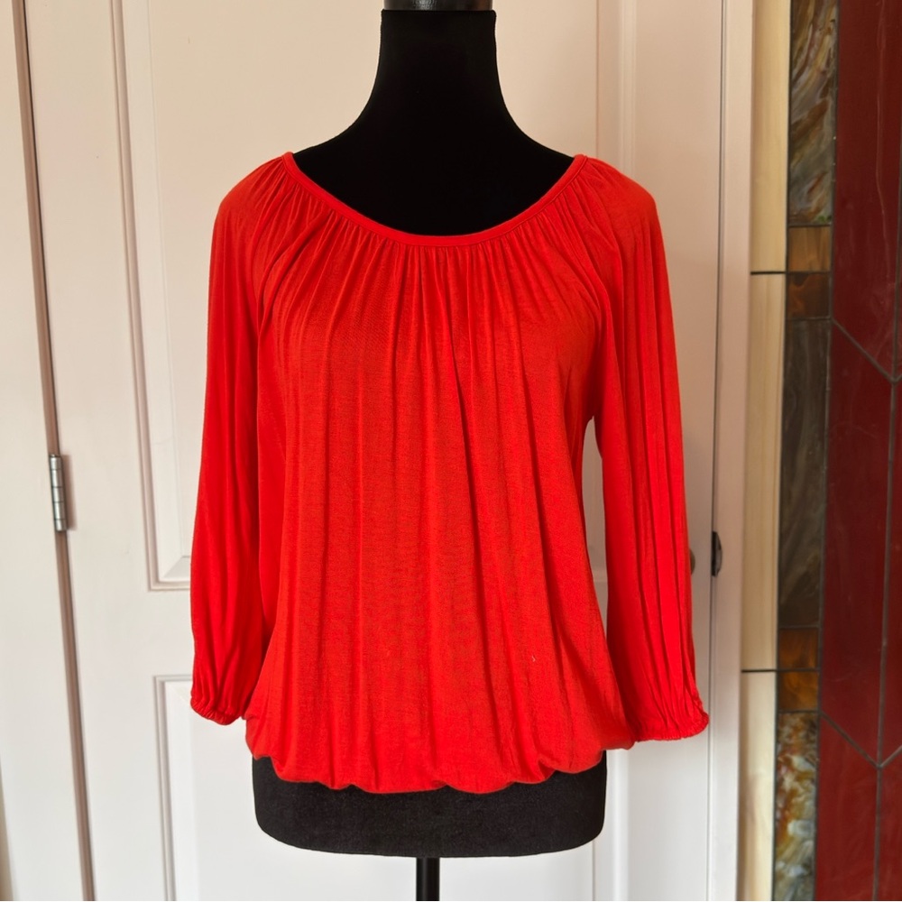 Michael Kors Bold Red Blouse